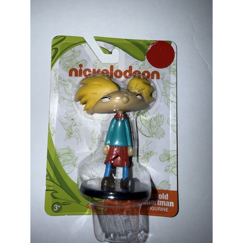 Nickelodeon Hey Arnold Mini Figure Collectible Gift Nick 90s TV Toy Cartoon NEW
